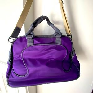 LULULEMON Everywhere Purple Gym Duffel Bag Travel Yoga Pilates